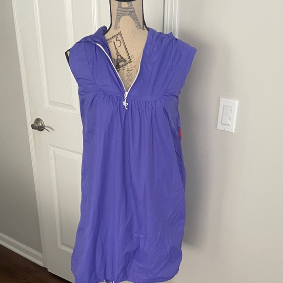 Akademiks Dresses & Skirts - Akademiks Vibrant Purple Zip-Up Dress NWT size-M